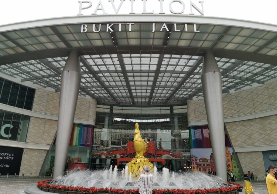 Pavilion Bukit Jalil 开张首日大塞车 里面大部分商店没开