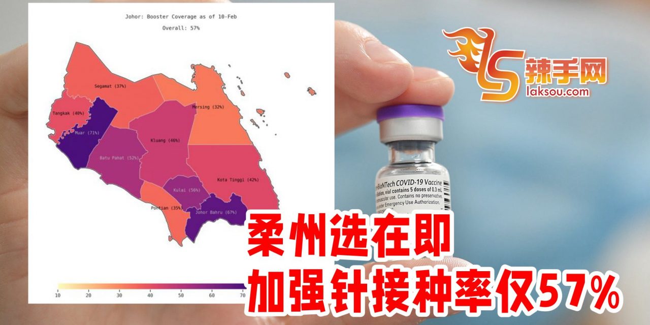 柔州加强针接种率仅57%