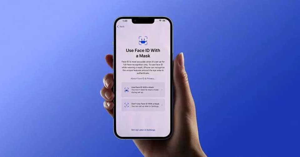 升级版Face ID功能戴口罩也能解锁手机！
