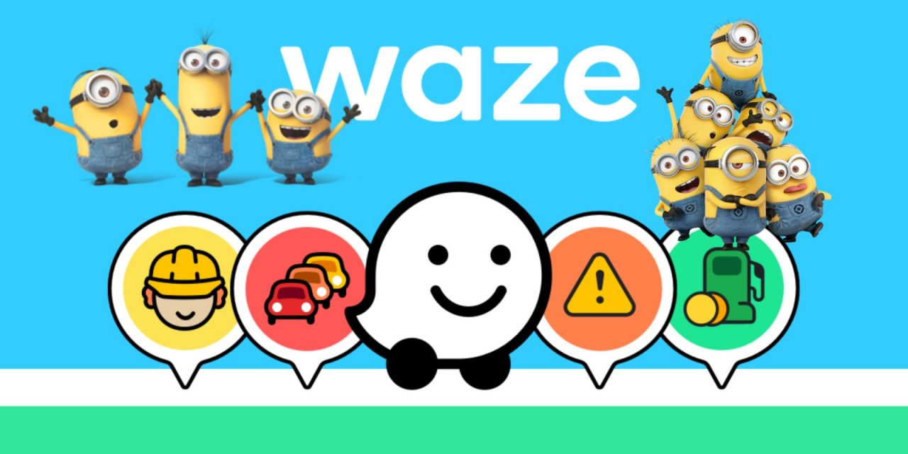 Waze推出Minions配音导航，萌趣十足陪你出行！
